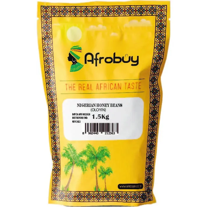 Afrobuy Nigerian honey beans (oloyin), 1.5 kg