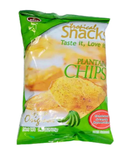 Ades Plantain Chips Green x 12, Pack of 12