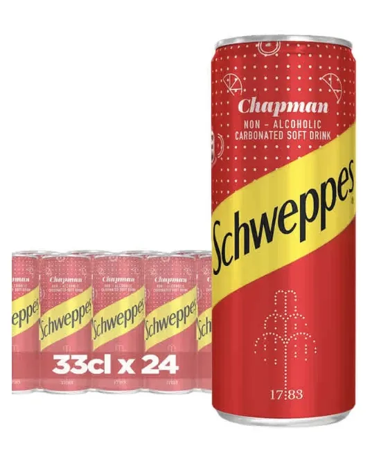Schweppes Chapman Pack of 24, Pack of 24