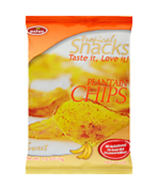 Ades Plantain Chips Sweet x 12, Pack of 12