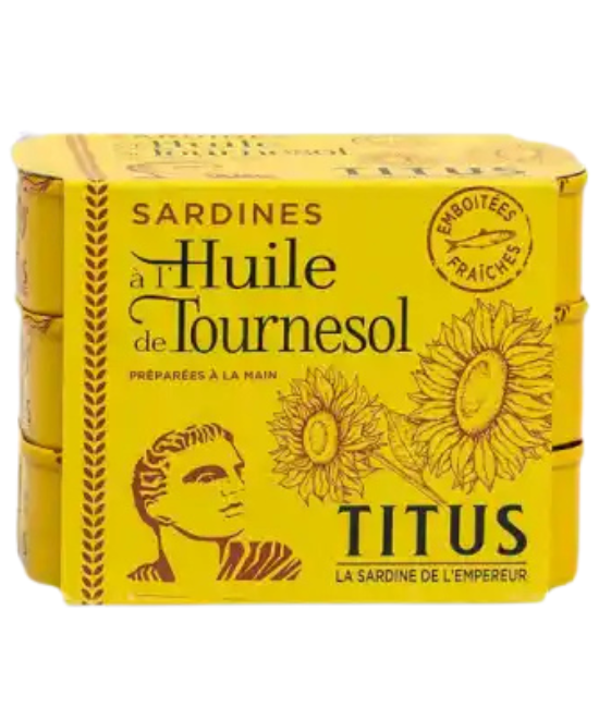 Titus Sardine Sunflower Oil & Chilli – PACK OF 3, Pack of 3