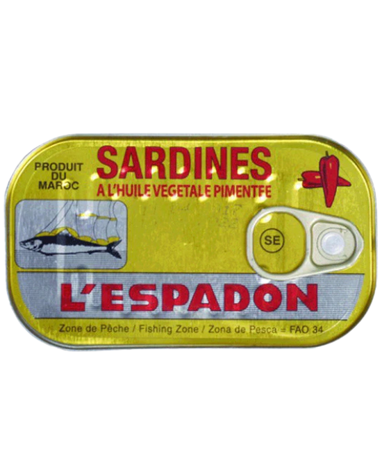 L’Espadon Sardine In Chilli Oil – PACK OF 3, Pack of 3