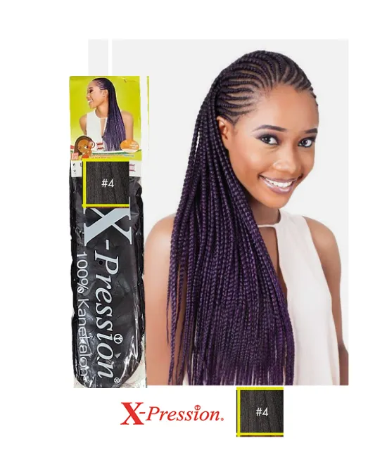 Xpression Lagos braid Pre Stretched 1B Natural Black, 1 item / set