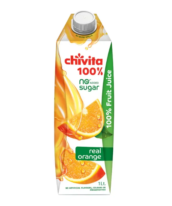 Chivita orange 1L Pack of 10, 10 × 1L