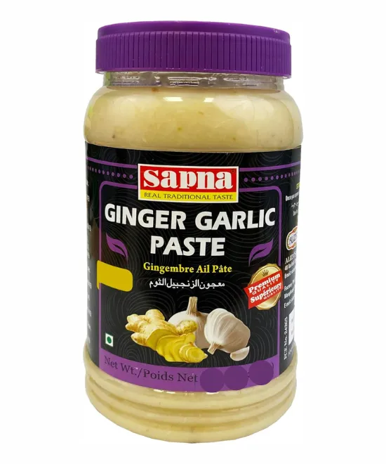 Sapna Ginger Garlic Paste – Purple Top 330g, 330g