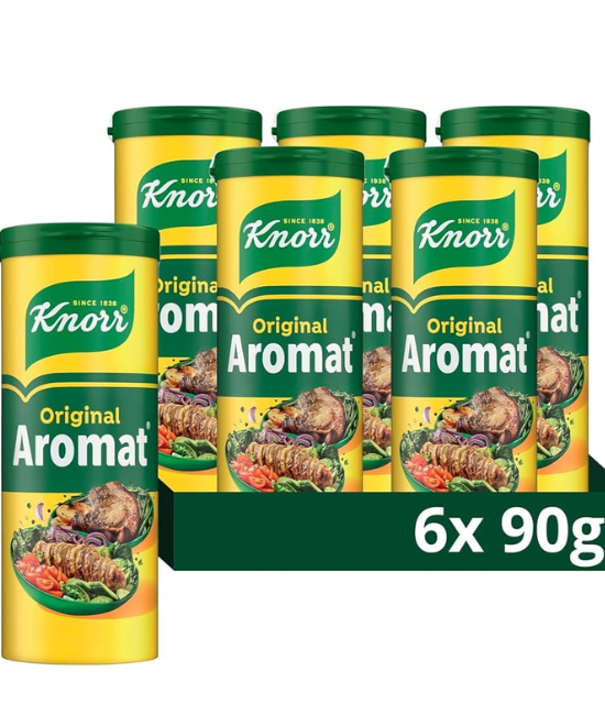 Knorr Aromat All Purpose Seasoning – Pack of 6 90g, 6 × 90g