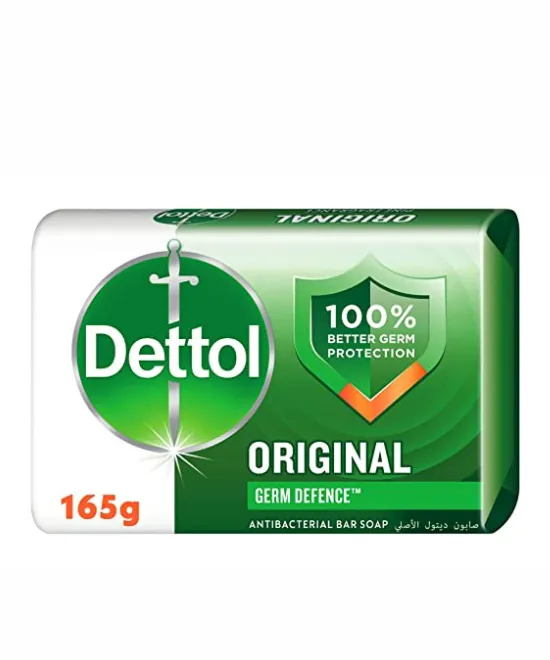 Dettol ORIGINAL Anti-bacterial Soap 110g Pack of 6, 6 × 110g