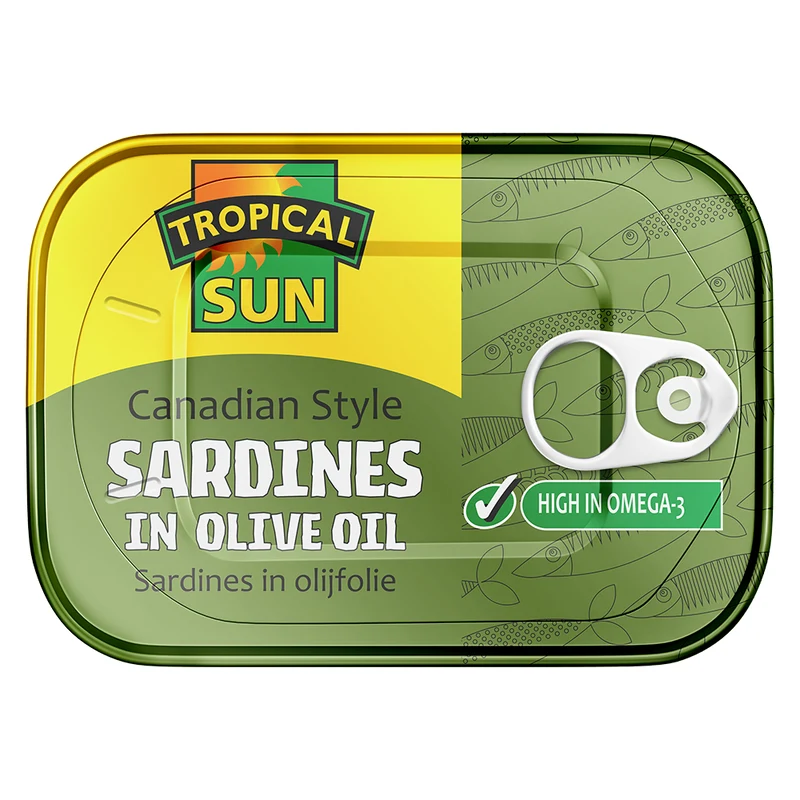 Tropical Sun Canadian-Style Sardines in Olive Oil, 106 g