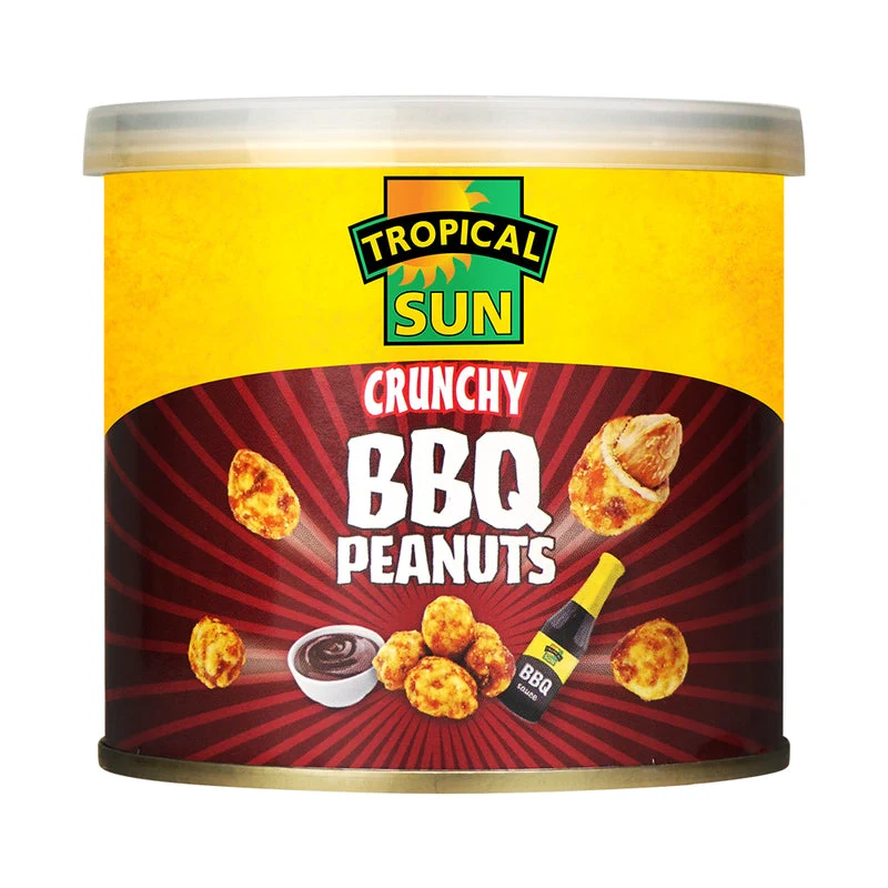 Tropical Sun Crunchy BBQ Peanuts, 140 g