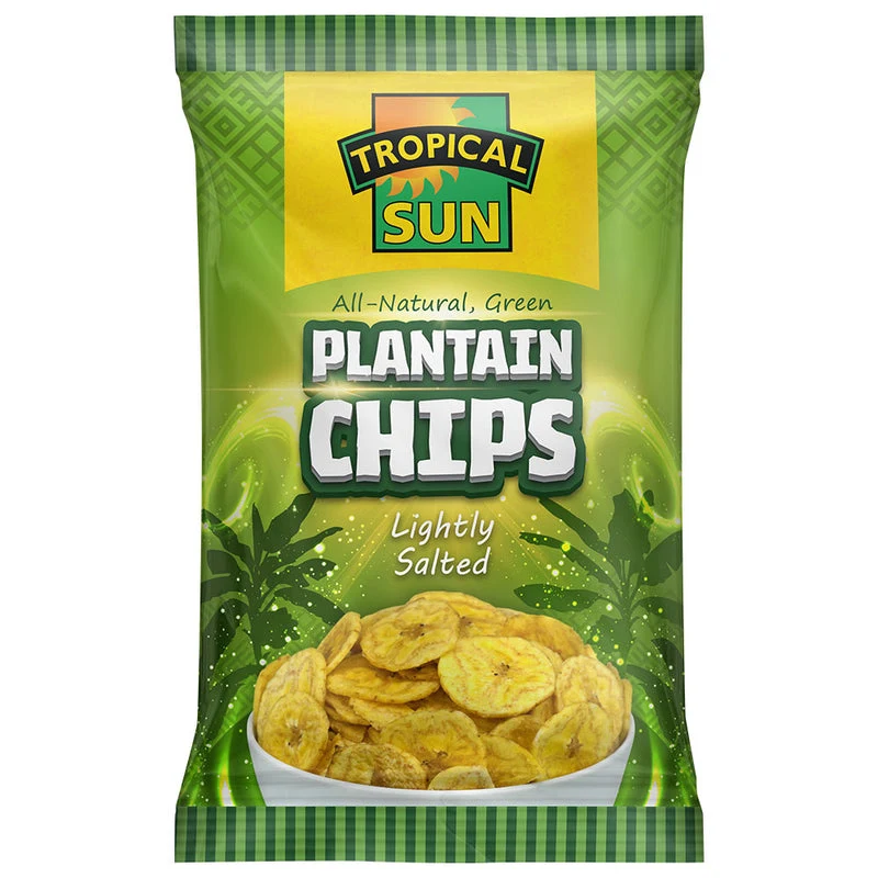Tropical Sun Plantain Chips - Lightly Salted, 70 g