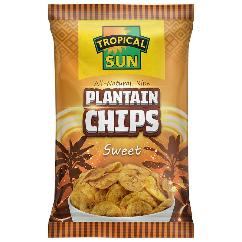 Tropical Sun Plantain Chips - Sweet, 70 g